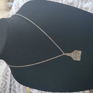 Ear tag necklace